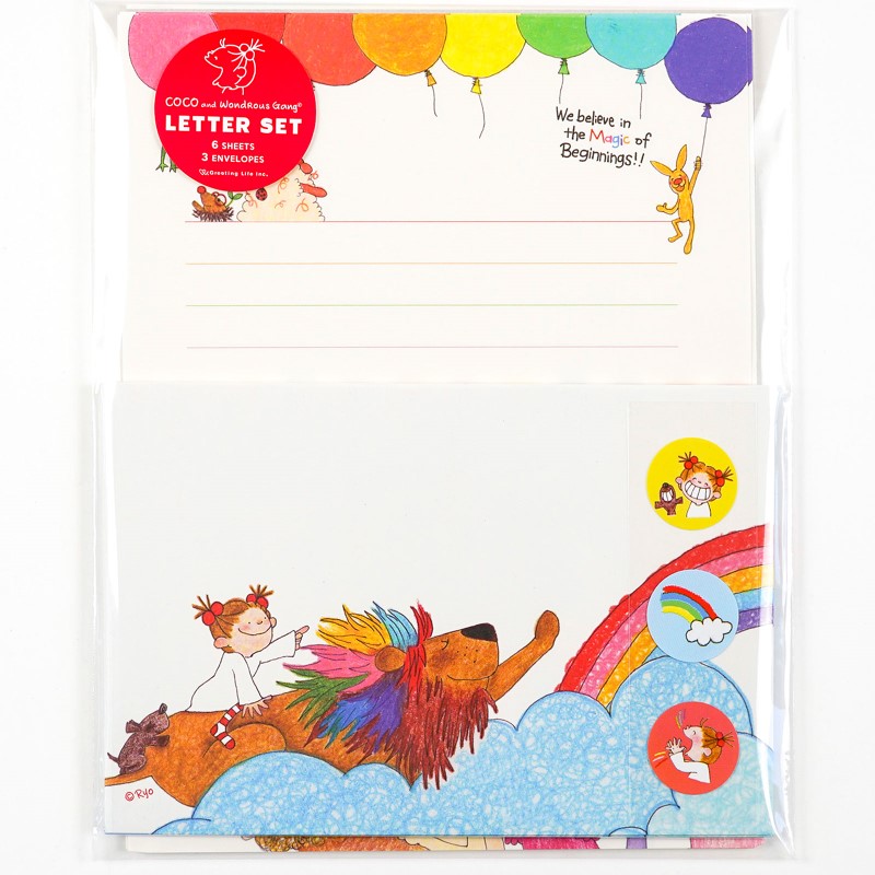 ココちゃん レターセット / ライオン